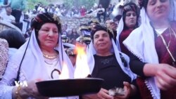 بەڕێوەچوونی ئاهەنگەکانی جەژنی چوارشەممەی سوور