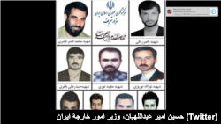 دپلومات‌های ایرانی که در سال ۱۹۹۸ میلادی در شهر مزار شریف کشته شدند