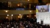 Президент Украины Владимир Зеленский обращается к участникам Мюнхенской конференции по безопасности. 17 февраля 2023 г. 