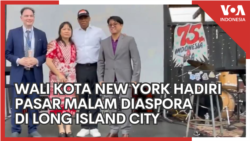 Wali Kota New York Hadiri Pasar Malam Diaspora di Long Island City