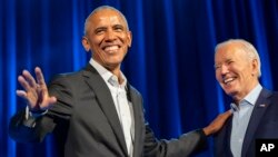 Vaive mutungamiri weAmerica VaBarack Obama nemutungamiri weAmerica VaJoe Biden.