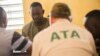 An instructor with the Antiterrorism Assistance program monitors law enforcement officers in Burkina Faso.