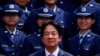 資料照片：2024年6月27日，台灣總統賴清德出席在台北舉行的軍事學院畢業典禮。