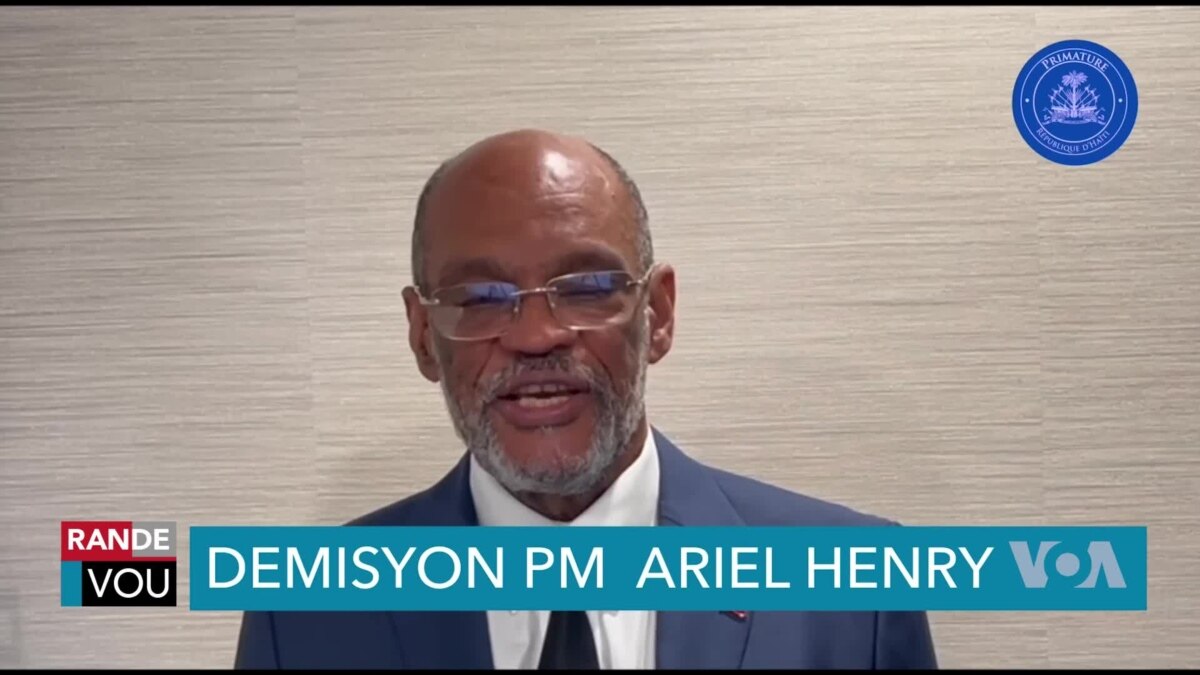 Pm Ayisyen Ariel Henry Gouv Nman M Ap Dirije A Pral Retire Ko L