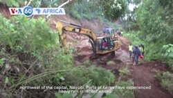 VOA 60: Red Cross responds to Kenya landslide following floods, heavy rains, and more