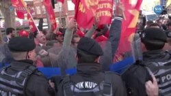 Taksim'e Yürümek İsteyen Gruplara Müdahale