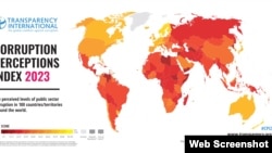 Corruption Perception Index 2023 by Transparency International