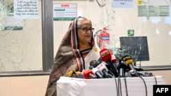 বাংলাদেশের প্রধানমন্ত্রী শেখ হাসিনা। ফটোঃ ২৫ জুলাই, ২০২৪।