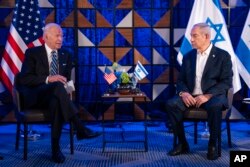 صدر بائیڈن کی اسرائیلی لیڈر نیتن یاہو سے ملاقات