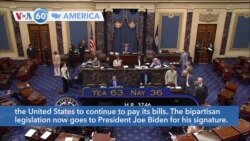 VOA60 America - US Senate Approves Debt Ceiling Deal
