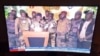 Les militaires gabonais qui affirment avoir pris le pouvoir ce mercredi 30 août 2023, Libreville, Gabon.