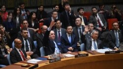The US blocks full UN membership for the Palestinians