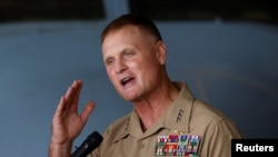 美军太平洋海军陆战队前司令、退役中将斯蒂夫·鲁德尔（Steve Rudder）