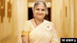 যুক্তরাজ্যের প্রধানমন্ত্রীর শাশুড়ি সুধা মূর্তি