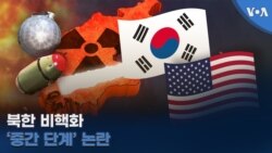 북한 비핵화 ‘중간 단계’ 논란