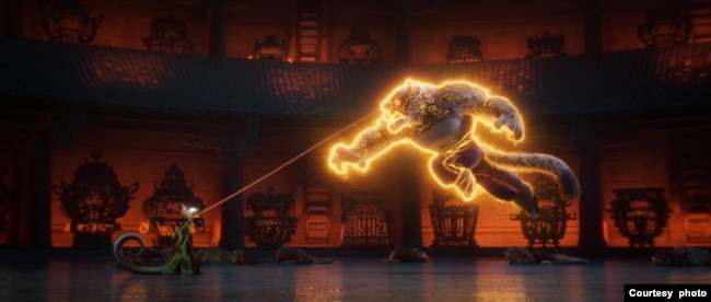 Adegan dengan penggarapan efek tersulit yang menjadi tanggung jawab Yorie (dok: Yorie Kumalasari/DreamWorks Animation/Universal Pictures)