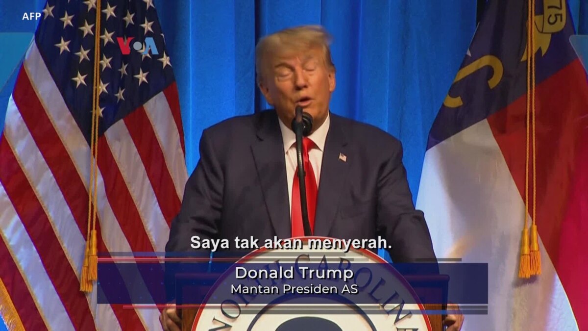 Jelang Dakwaan Kriminal Kedua, Trump Kampanye Untuk Pemilu 2024