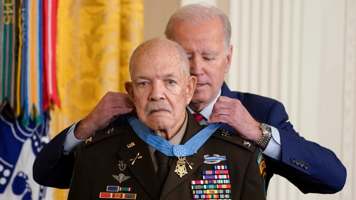 Vietnam Vet Receives Medal Of Honor After 58 Years