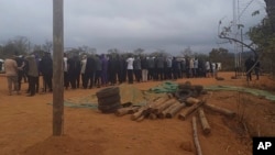 Libyan nationals arrested at what South African authorities call an “illegal military camp”