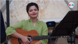 La cantante nicaragüense Ceshia Ubau. Foto: Donaldo Hernández, VOA