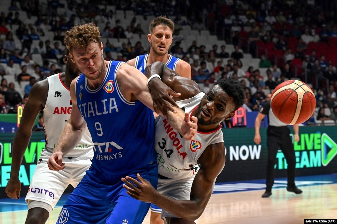 Mundial de Basquetebol - Angola perde na estreia diante de Itália por 67-81  