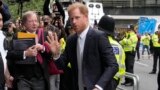 Prince Harry arrives at the High Court in London, June 7, 2023.