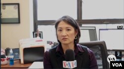 Mia Gregeson, anggota DPRD negara bagian Washington. (VOA video/Natasha Mozgovaya)