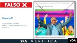 En su discurso, señaló que “habrá paz cuando alcancemos nuestros objetivos” y que “la victoria será nuestra”, no que había ganado la guerra.