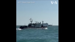 中国海警船进入台湾金门水域