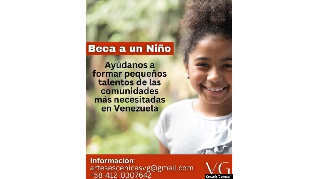 La idea de dictar clases en zonas populares surgió luego de que presentara una obra en Petare, estado de Miranda, Venezuela. [Foto cortesía, Valentina Garrido].