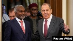 Ministan Harkokin Wajen Najeriya, Yusuf Tuggar Da Takwaransa Na Rasha Sergei Lavrov