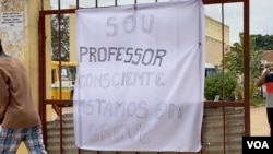 Angola professores do ensino superior em greve