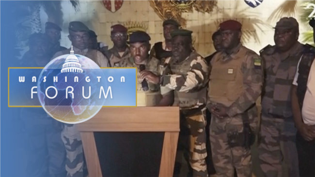 Washington Forum : coup d’État au Gabon Washington Forum : coup d’État au Gabon