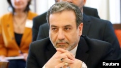 FILE - Iran's top nuclear negotiator Abbas Araqchi attends a meeting of the JCPOA Joint Commission in Vienna, Austria, June 28, 2019. President Masoud Pezeshkian proposed, Aug. 11, 2024, seasoned pragmatic diplomat Araqchi as foreign minister.