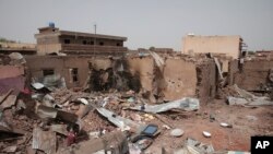 Hali ilivyo kufuatia mapigano mjini Khartoum nchini Sudan. April 25, 2023. 