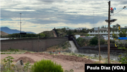 Vista de la frontera suroeste de EEUU desde el sector de Tucson, Arizona, el 25 de junio de 2024.
