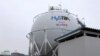 Tangki penyimpanan hidrogen cair yang dibangun oleh Kawasaki Heavy Industries di terminal penerima hidrogen di Pulau Bandara Kobe di Kobe, Jepang barat 22 Januari 2021 (Foto: REUTERS/Yuka Obayashi)