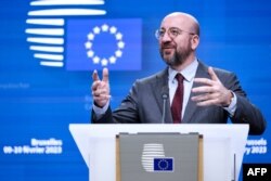 资料照：欧洲理事会主席查尔斯·米歇尔(Charles Michel)