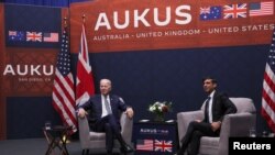 Presidenti Biden gjatë takimit dypalësh me Kryeministrin britanik Sunak