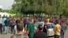 تجمع کارگران «کاغذ پارس طبیعت سلولز» در مقابل فرمانداری شهرستان شوش