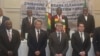 Joachin Chisano, President Emmerson Manngagwa and several others attending a conference focusing on Zimbabwe's debts