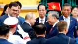 Chủ tịch nước, Tô Lâm, đón tổng thống Nga, Vladimir Putin, ngày 20 tháng Sáu, tại Hà Nội.