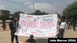 Manifestação em Benguela, Angola, 17 Junho 2023