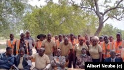 Members of Ihawu Lezifuyo, a group that is safeguarding its livestock from thieves in Matobo District, Matabeleland South