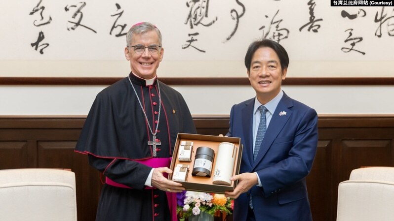 梵蒂岡同時對台海兩岸釋善意：特使會晤賴清德，國務卿會晤上海教區主教