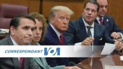 Correspondant VOA : 34 chefs d'accusation contre Trump