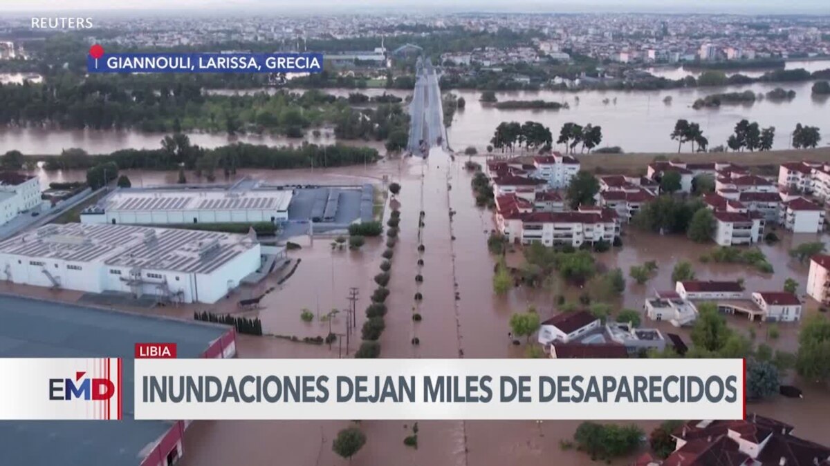 Inundaciones en Libia dejan miles de fallecidos Inundaciones en Libia dejan miles de fallecidos