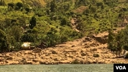 FILE: Damage caused by floods which trigger landslides, in Goma, DRC. Taken May 6, 2023.