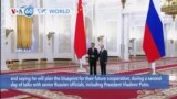 VOA60 World - Chinese leader Xi, Russian President Putin hold second day of talks in Moscow