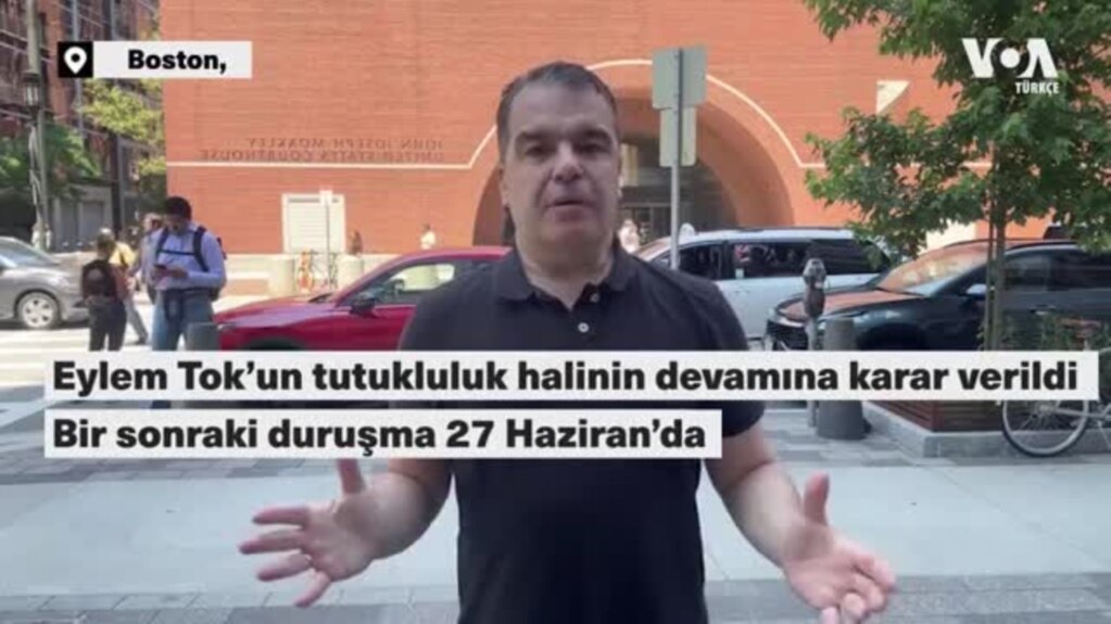 Eylem Tok Boston’da hakim karşısına çıktı: Tutukluluk halinin devamına karar verildi, bir sonraki duruşma 27 Haziran'da 